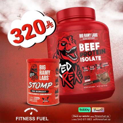 Red Rex - Beef Protein + Stomp Pre-workout Energy Flavor